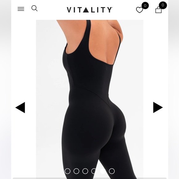 Vitality Cloud Jumpsuit - Black L - Picture 5 of 9